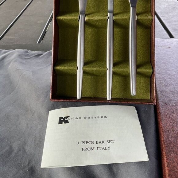 Vintage MCM Kalmar Designs Bar Set - Picture 2 of 5
